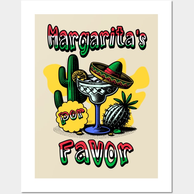 Margarita’s por favor Wall Art by Polynesian Vibes